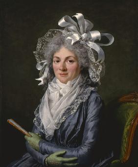 Portrait of Madame de Genlis (1746-1830)