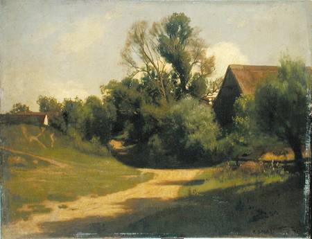 Landscape near Oberaudorf od Adolf Stabli