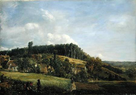 Landscape in Northern Germany od Adolf Vollmer