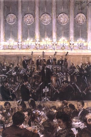 Concert Bilse od Adolph Friedrich Erdmann von Menzel