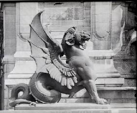 Chimaera from the St. Michel fountain, Paris