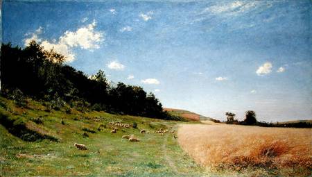 Edge of the Woods on the Outkirts of Eu od Adolphe Gustave Binet