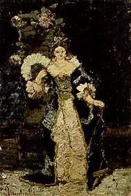 La Chatelaine od Adolphe Jos.Th. Monticelli