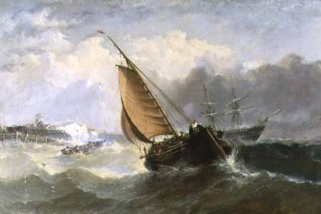 Broadstairs, Squally Weather od Adolphus Knell