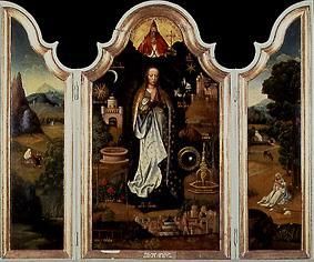 Immaculata triptych od Adriaen Isenbrant