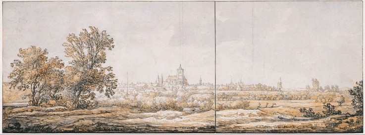 View of Arnhem from the South od Aelbert Cuyp