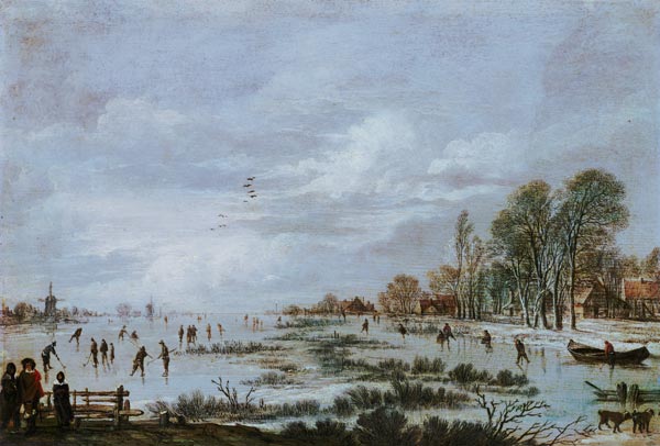 Winter Landscape od Aert van der d.Ä Neer