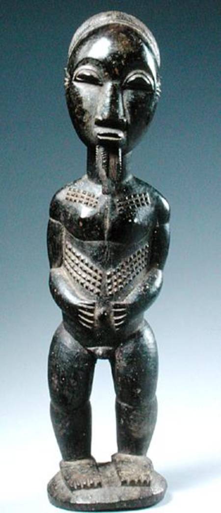 Baule Blolo Bian Figure from Ivory Coast od African