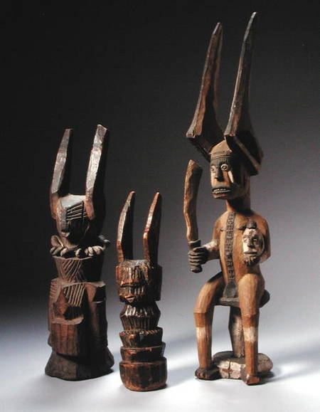 Ikenga from a Devil House, Nigeria od African