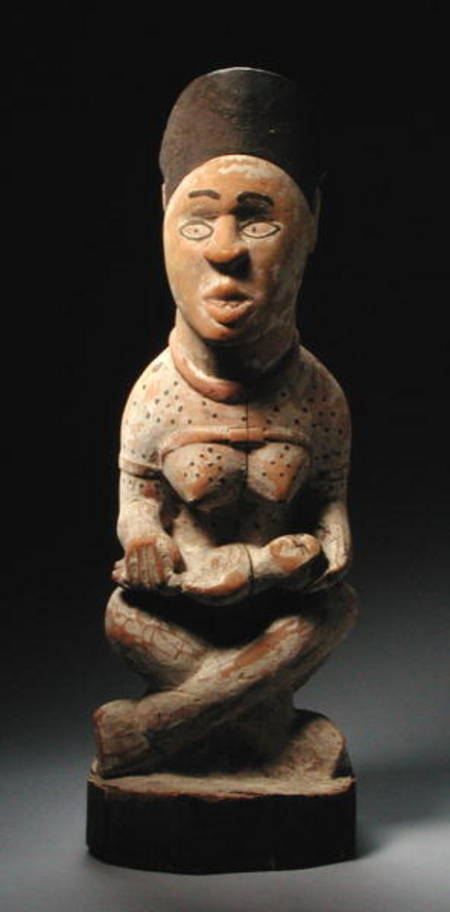Kongo Figure with Baby, Congo od African