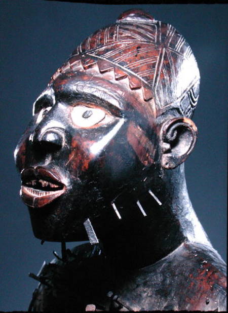 Mangaaka Figure, Kongo Culture, from Cabinda Region, Democratic Republic of Congo or Angola od African