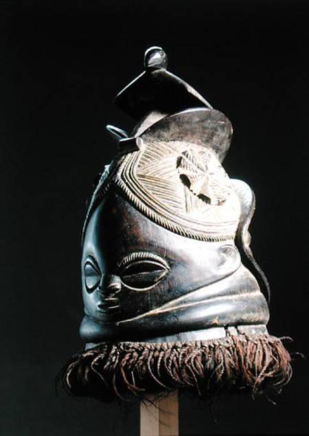 Nowo Mask, Mende Culture, Sierra Leone od African