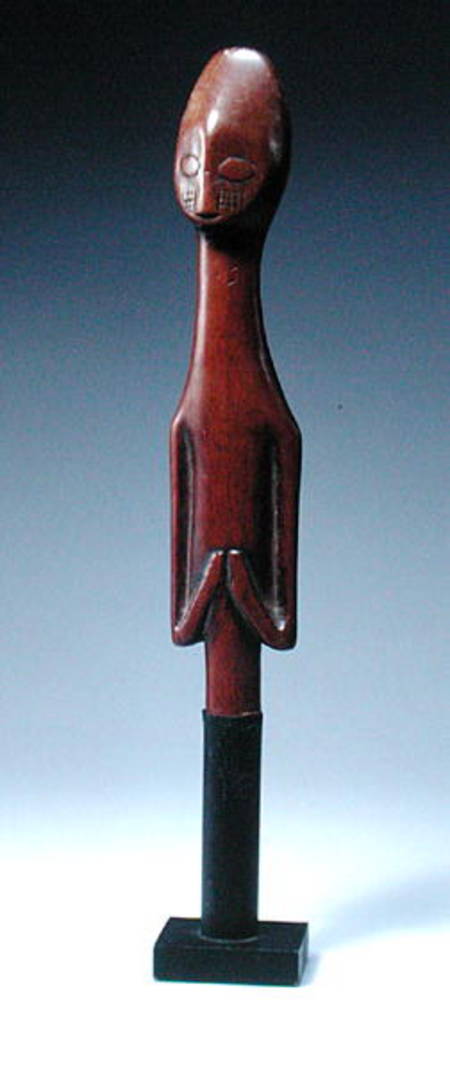 Whisk Handle, Mangbetu culture, from Democratic Republic of Congo od African