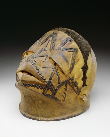 Helmet, Makonde, 19th-20th century od African School