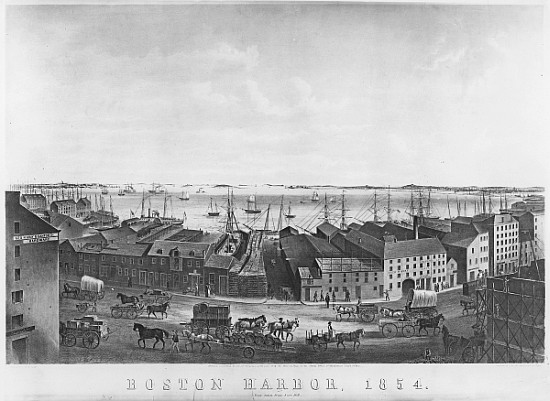 Boston Harbour od (after) American School