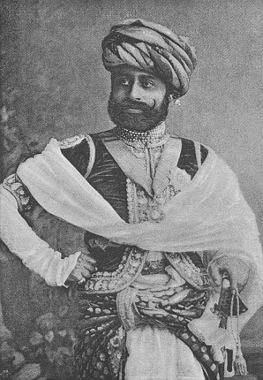 Thakore Sahib Waghji II Rawaji od (after) English photographer