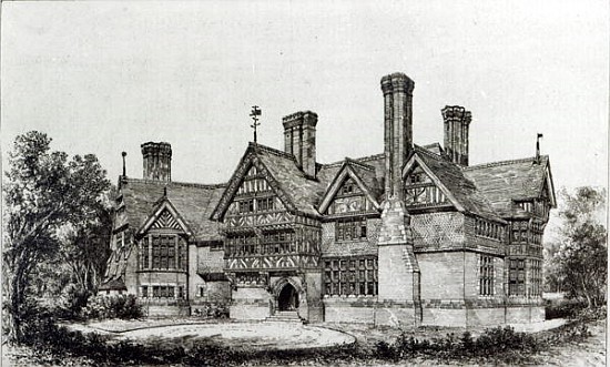 House recently erected at Harrow Weald, from ''The Building News'', 6th September 1872 od (after) English School
