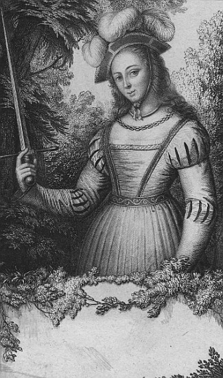Portrait of Joan of Arc (1412-31) od (after) French School