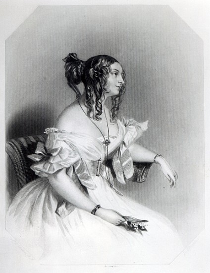 Teresa, Contessa Guiccioli od (after) Alfred-Edward Chalon