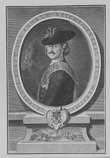 Leopold I, Prince of Anhalt-Dessau od (after) Antoine Pesne