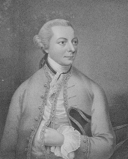 Christopher Anstey; engraved by Cantelowe Bestland od (after) Christian Friedrich Zincke