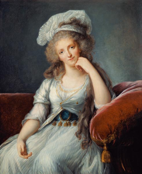 Louise-Marie Adelaide, Duchesse d''Orleans (see also 91622) od (after) Elisabeth Louise Vigee-Lebrun