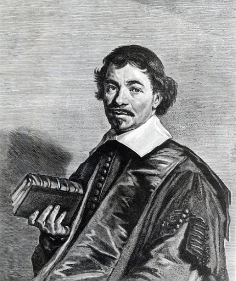 Johannes Hoornbeek; engraved by Jonas Suyderhoef od (after) Frans Hals
