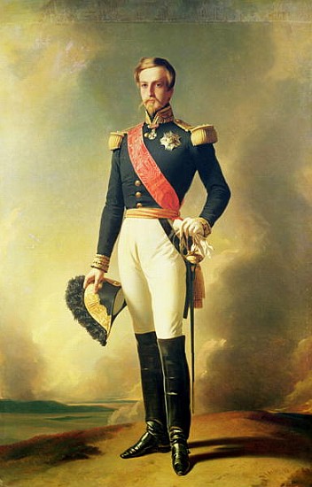 Portrait of Henri-Eugene-Philippe-Louis d''Orleans (1822-97) Duke of Aumale od (after) Franz Xavier Winterhalter