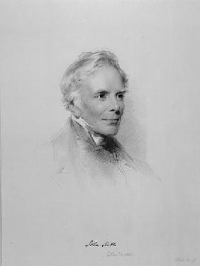 John Keble; engraved by William Holl Jr after a drawing of 1863