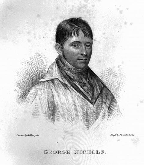 George Nichols; engraved by Percy Roberts od (after) George Sharples