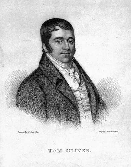 Tom Oliver; engraved by Percy Roberts od (after) George Sharples