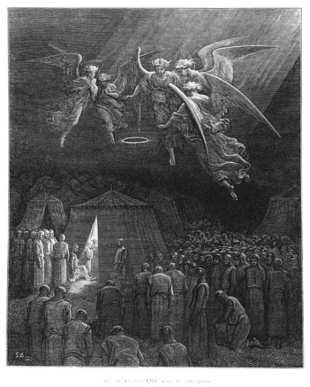 Night of 25th August 1270, Death of St. Louis (1214-70), illustration from ''Histoire des Croisades' od (after) Gustave Dore