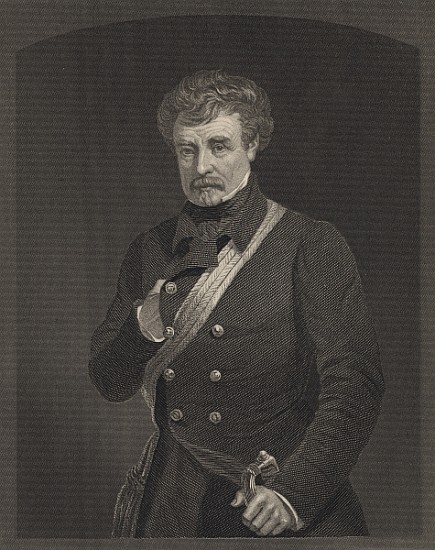 Field Marshal Colin Campbell; engraved by William Holl od (after) Henry Wyndham Phillips