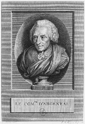 Charles Augustin de Ferriol, Comte d''Argental; engraved by Jean Baptiste Fosseyeux (1752-1824) 1788