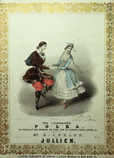 The Celebrated Polka, song sheet od (after) John Brandard