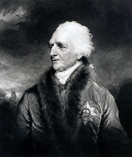 Augustus Henry Fitzroy, 3rd Duke of Grafton; engraved by C. Turner od (after) John Hoppner
