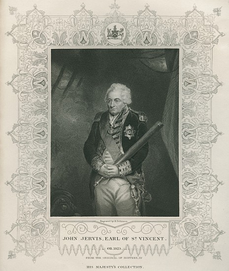 Sir John Jervis in 1795 od (after) John Hoppner