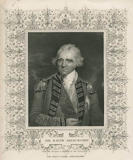 Sir Ralph Abercromby, illustration from ''England''s Battles Sea and Land''Lieut. Col. Williams, c.1 od (after) John Hoppner