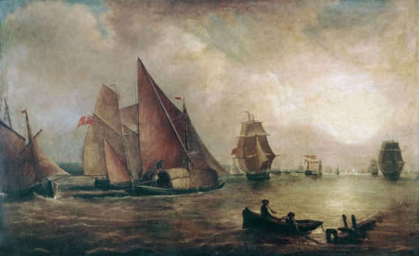 Estuary of the Thames and the Medway od (after) Joseph Mallord William Turner