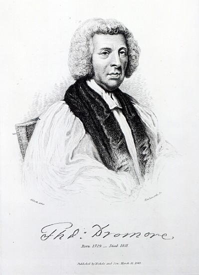 Thomas Percy, Bishop of Dromore; engraved by John Hawksworth od (after) Lemuel Francis Abbott