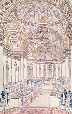 Imperial Banquet in the Grand Salon of the Tuileries Palace on the Occasion of the Marriage of Napol