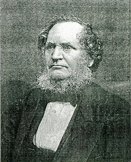 Edward Henry Smith Stanley, Lord Stanley; engraved after a photograph by Samuel A. Walker. c.1865 od (after) Samuel A. Walker