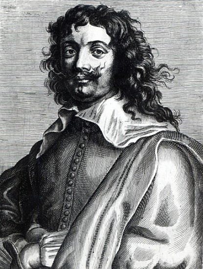 Adriaen Brouwer; engraved by Edme de Boulonois od (after) Sir Anthony van Dyck