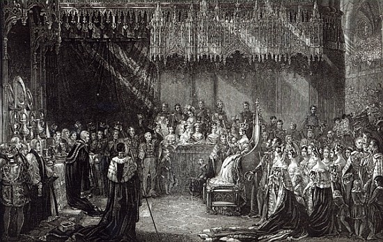 The Coronation of the Queen od (after) Sir George Hayter