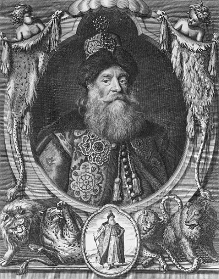 Peter John Potemkin; engraved by R. White od (after) Sir Godfrey Kneller