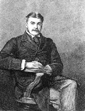 Sir Arthur Sullivan; engraved by C. Carter