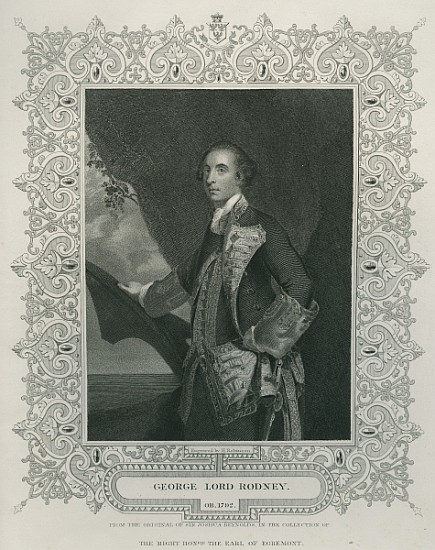 Sir George Brydges Rodney od (after) Sir Joshua Reynolds