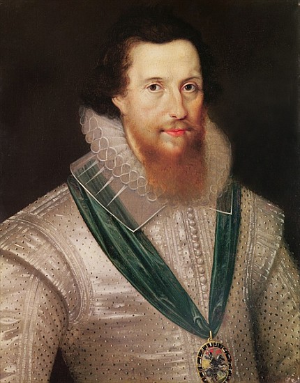 Portrait of Robert Devereux (1566-1601) c.1596 od (after) the Younger Gheeraerts Marcus