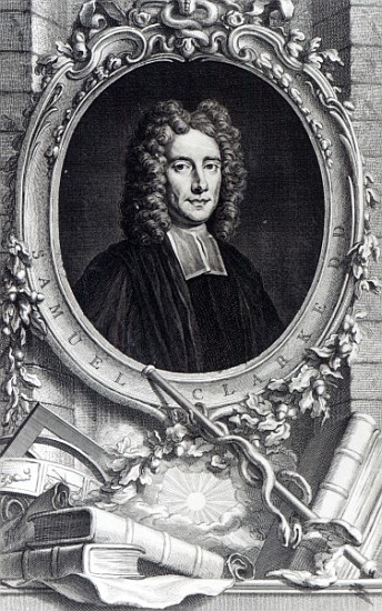 Samuel Clarke; engraved by Jacobus Houbraken, c.1737-48 od (after) Thomas Gibson