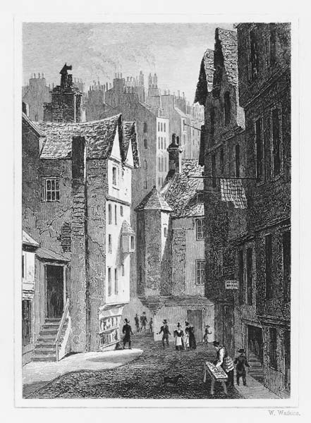 High School, Wynd, Edinburgh ; engraved by William Watkins od (after) Thomas Hosmer Shepherd